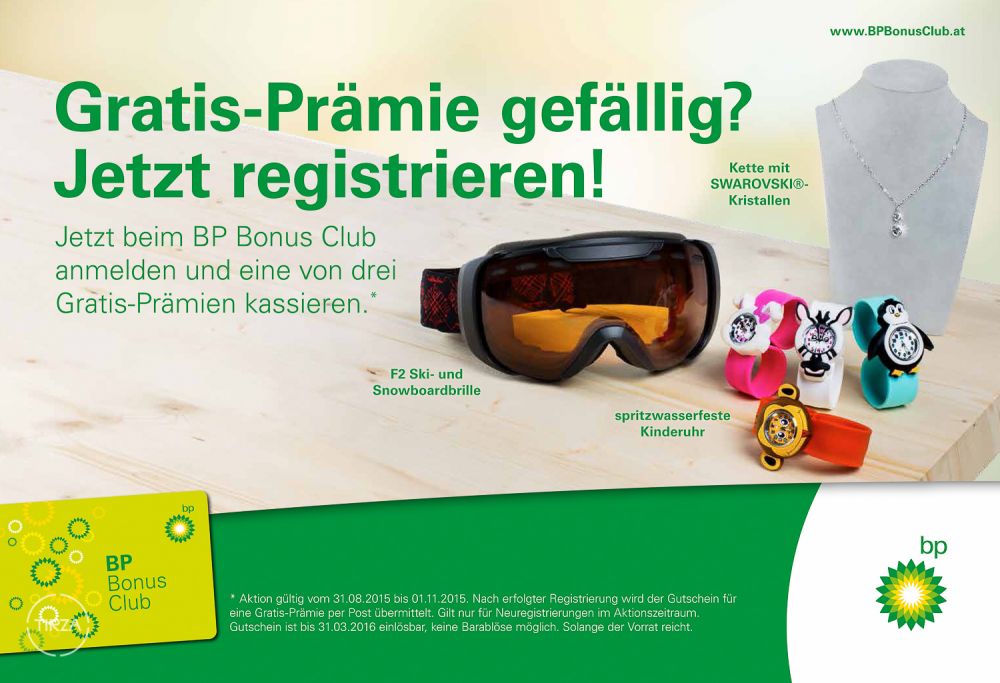 Werbekampagne BP Bonus Club - BP Austria by Tirza Podzeit photography